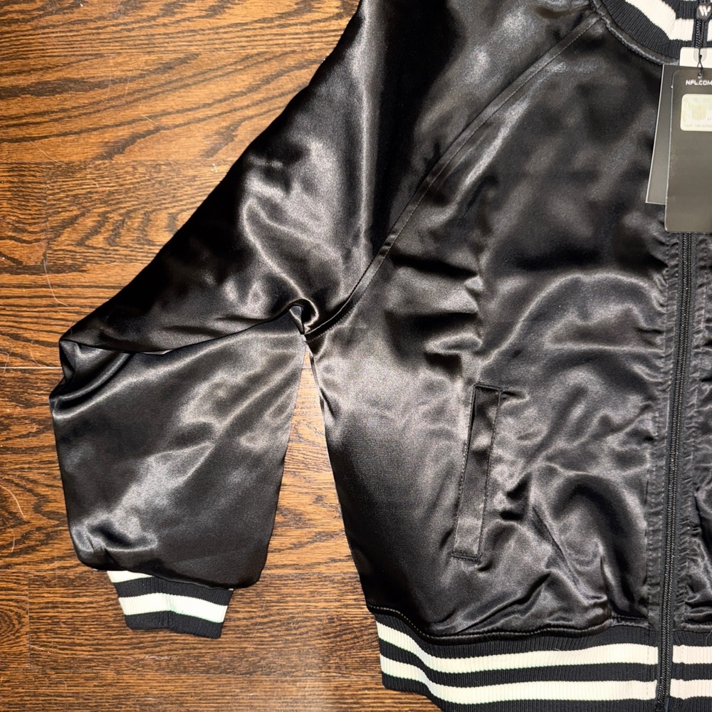 The Wild Collective x Anthropologie Giants Bomber Jacket - Picture 3 of 14